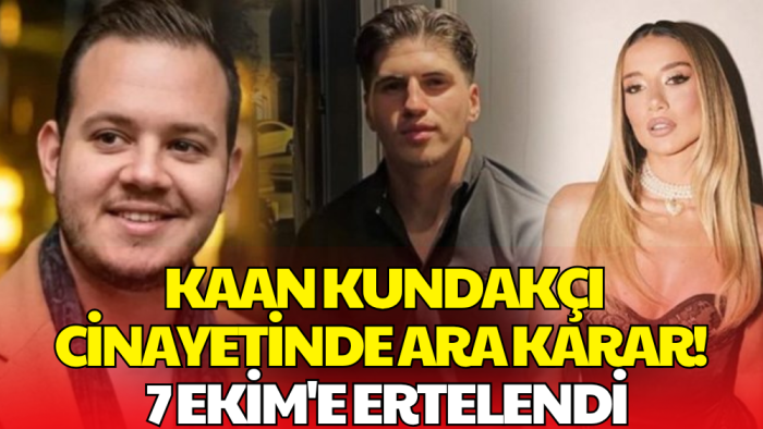 Kubilay Kaan Kundakçı Cinayeti Davasında Ara Karar!